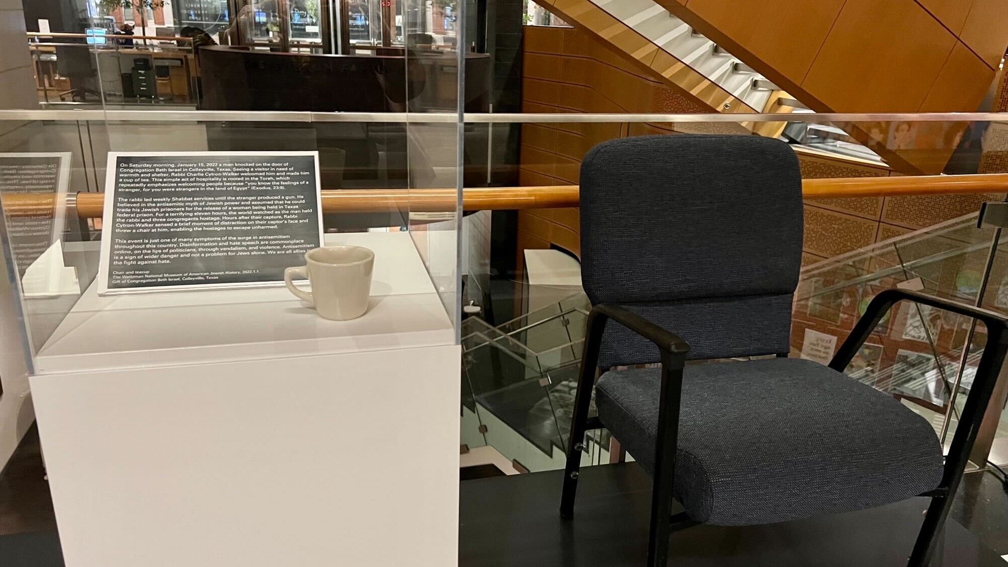 Lifesaving artifacts from 2022 Texas synagogue hostage standoff on display at Philadelphia Jewish museum