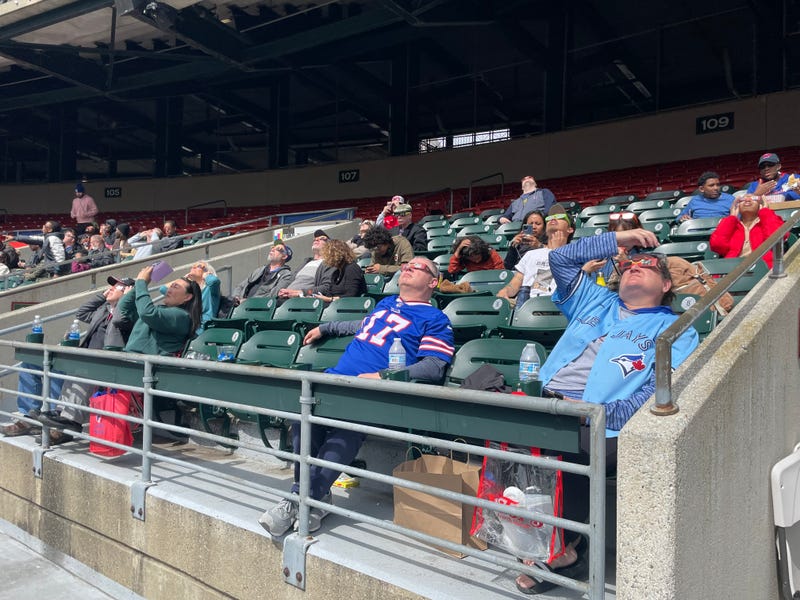 Total Solar Eclipse at Sahlen Field
