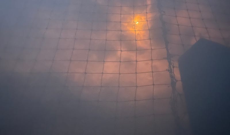 Partial Solar Eclipse at Sahlen Field