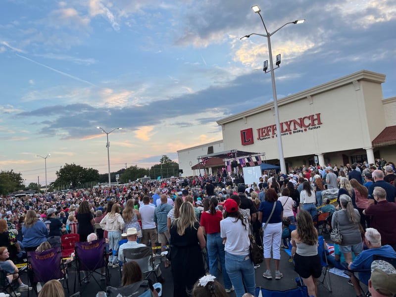 Charlie Kirk prayer vigil held in Greenville Monday evening