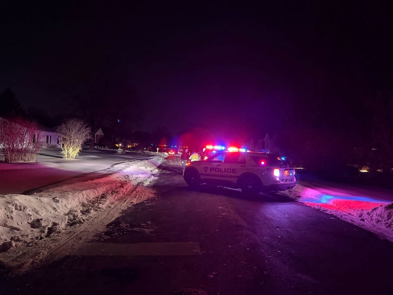 Death investigation scene outside a Bucks County home on Monday, Jan. 26, 2026.