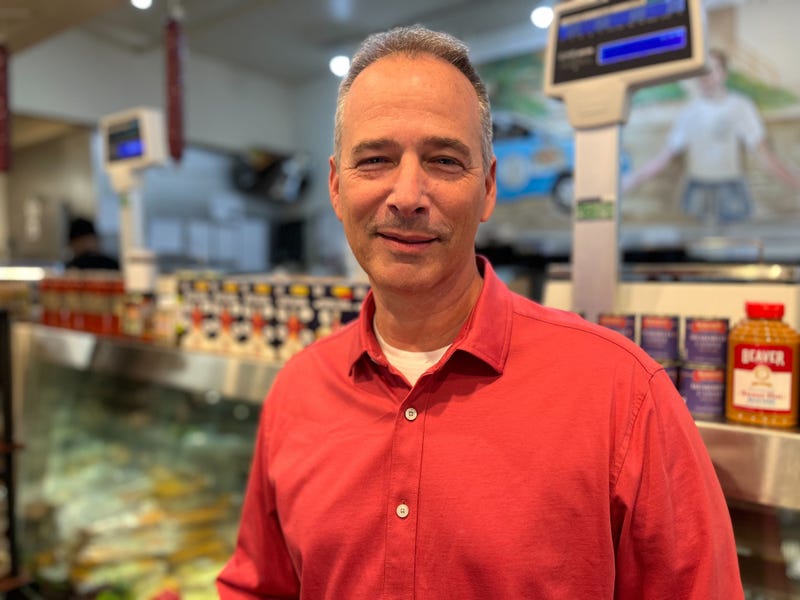 Hymie’s owner Louis Barson