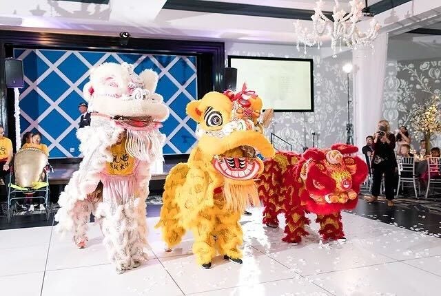Philadelphia Suns lion dance