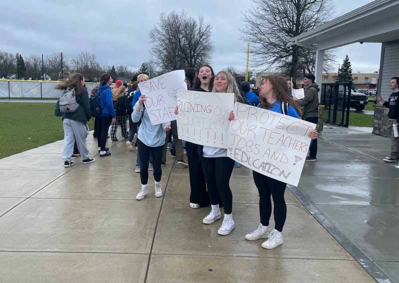 West Seneca West walkout