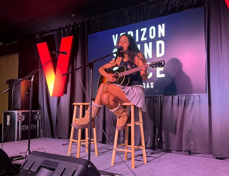 Niko Rubio inside the Verizon Sound Space 