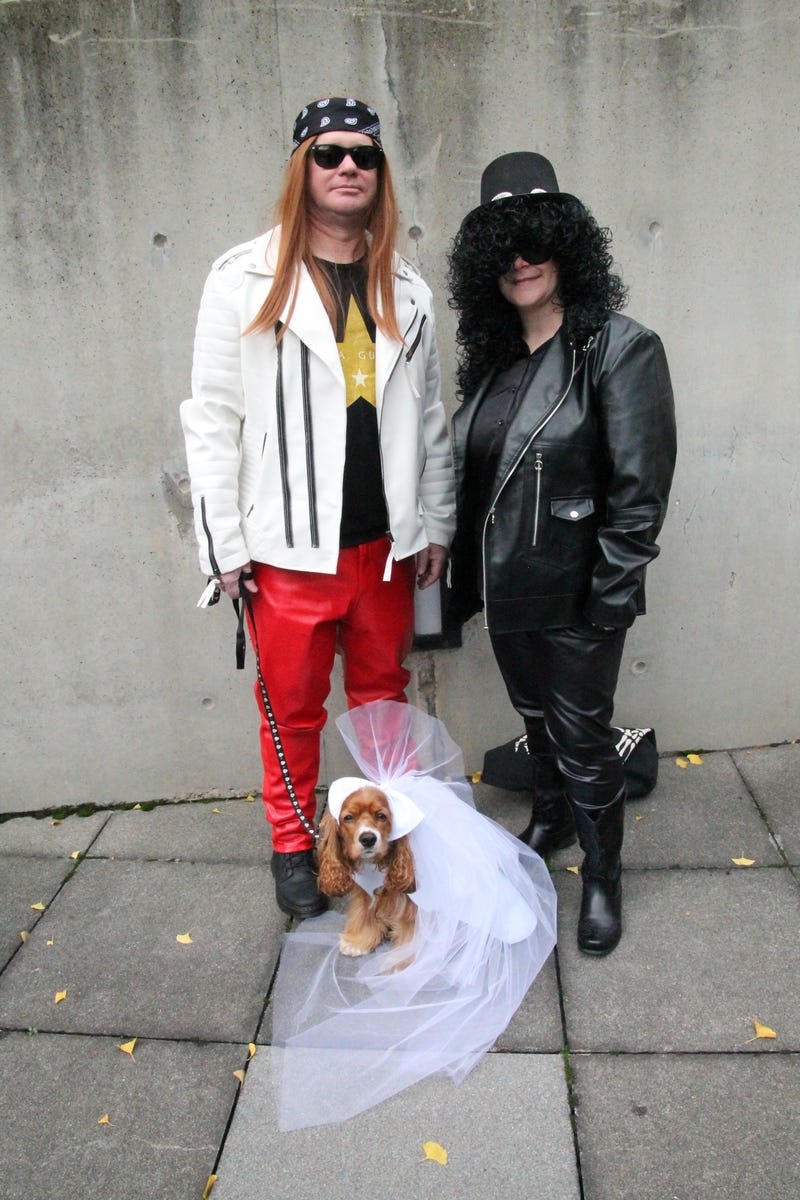 Guns N' Roses costume.