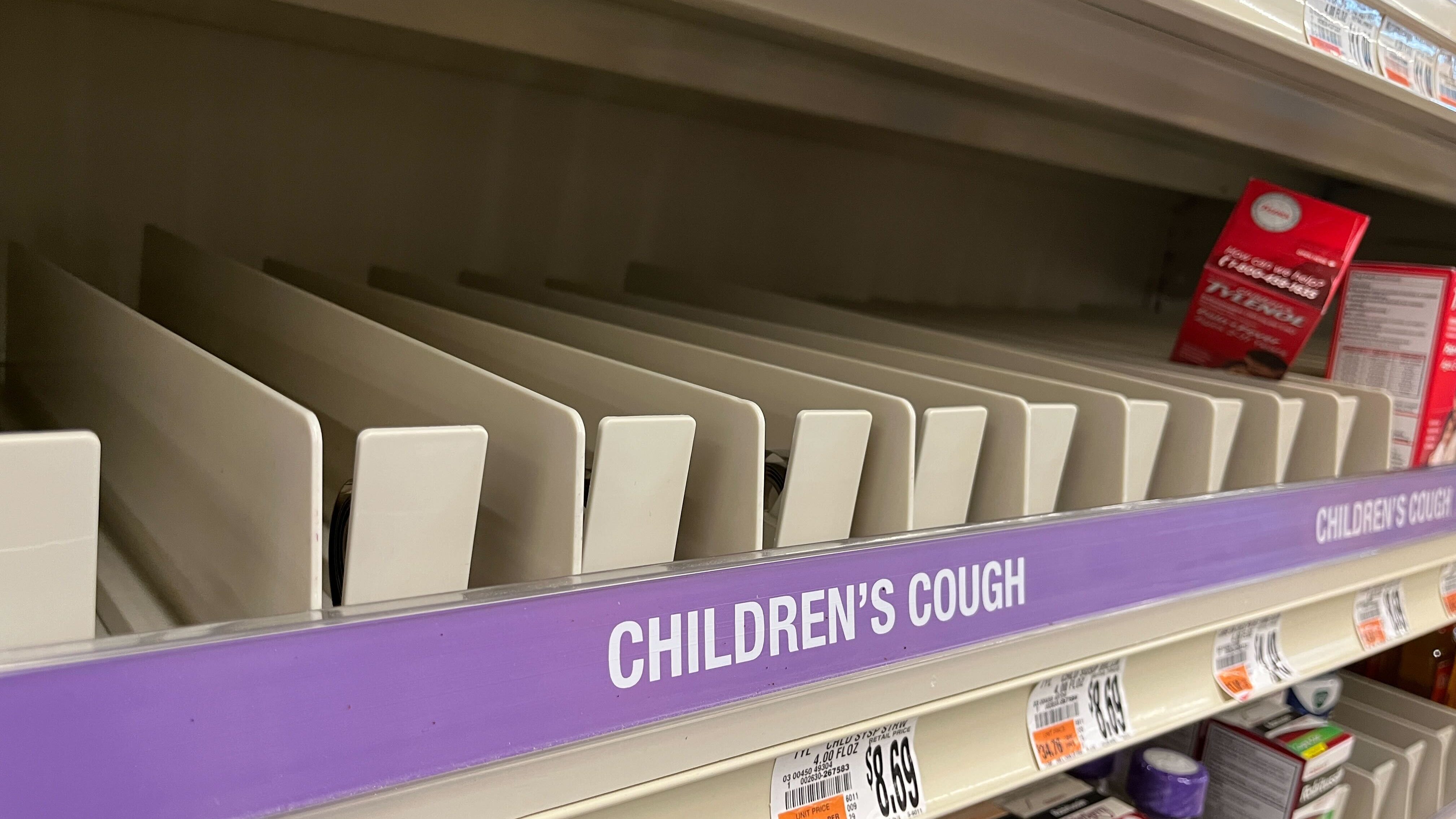Children's medicine scarce at drugstores as respiratory viruses spike