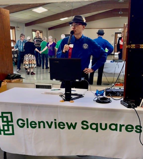 James Cha, Caller, Glenview Squares 