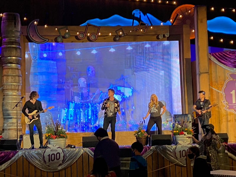 Live entertainment at Knotts Berry Farm's 100th anniversary celebration