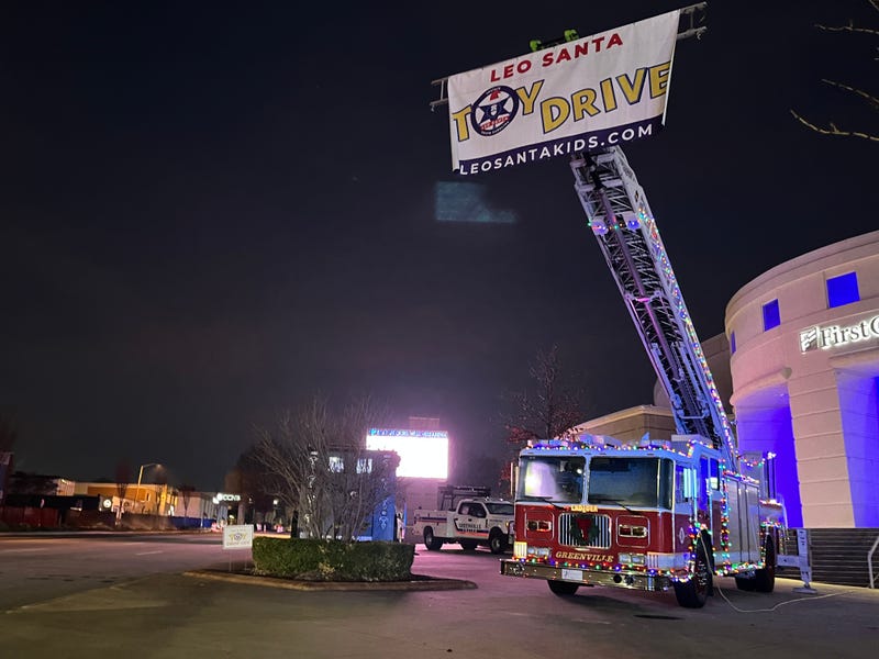 LEO Santa drop-off site at the Bon Secours Wellness Arena in downtown Greenville