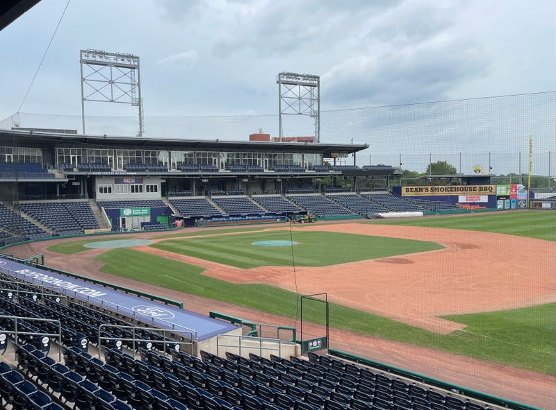 Dunkin' Donuts Park in Hartford, home of the Yard Goats, 7/25/22