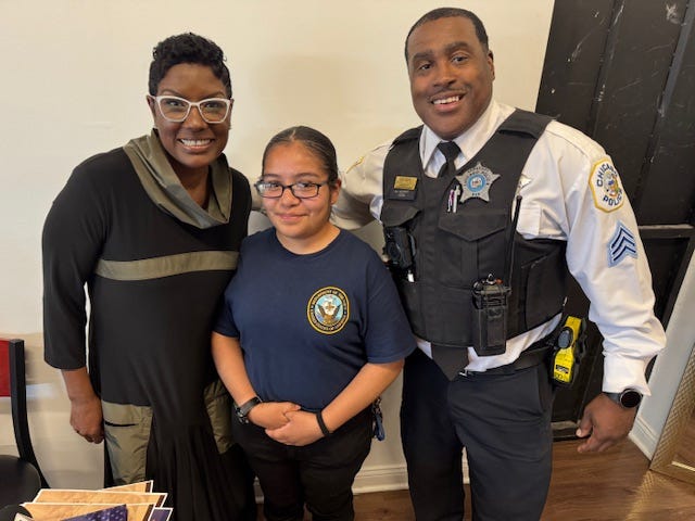 Leatrice Wood & friends at her community outreach event