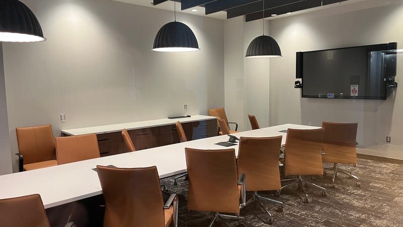 Conference space for visiting and resident artists