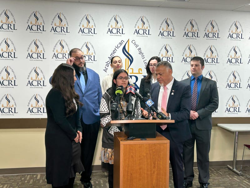 Danielle Khalaf at ACRL press conference