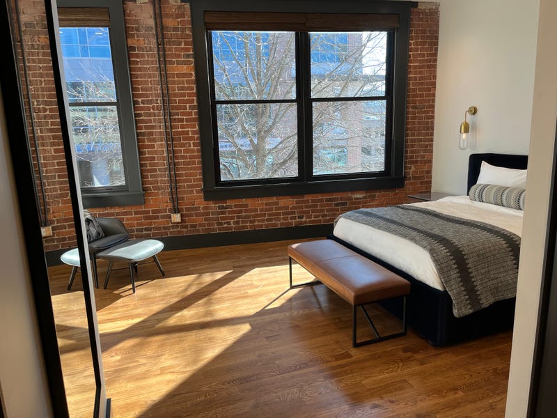 Private living space for resident and visiting artists