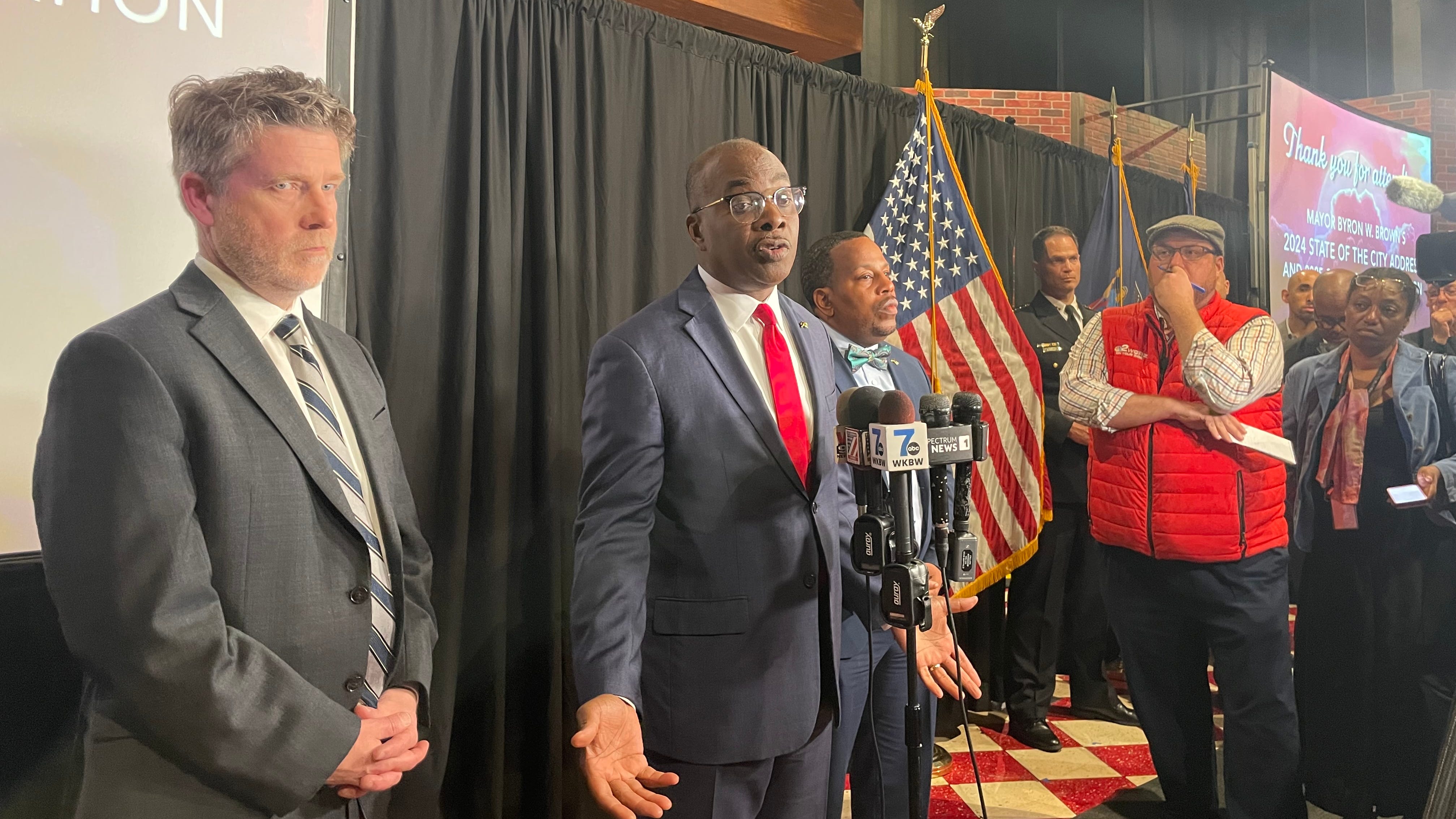 Mayor Brown on 9% tax levy increase in proposed budget: 'We can't cut our way to prosperity'