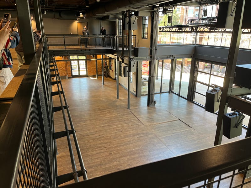 "The Coach Factory" new venue space second floor view