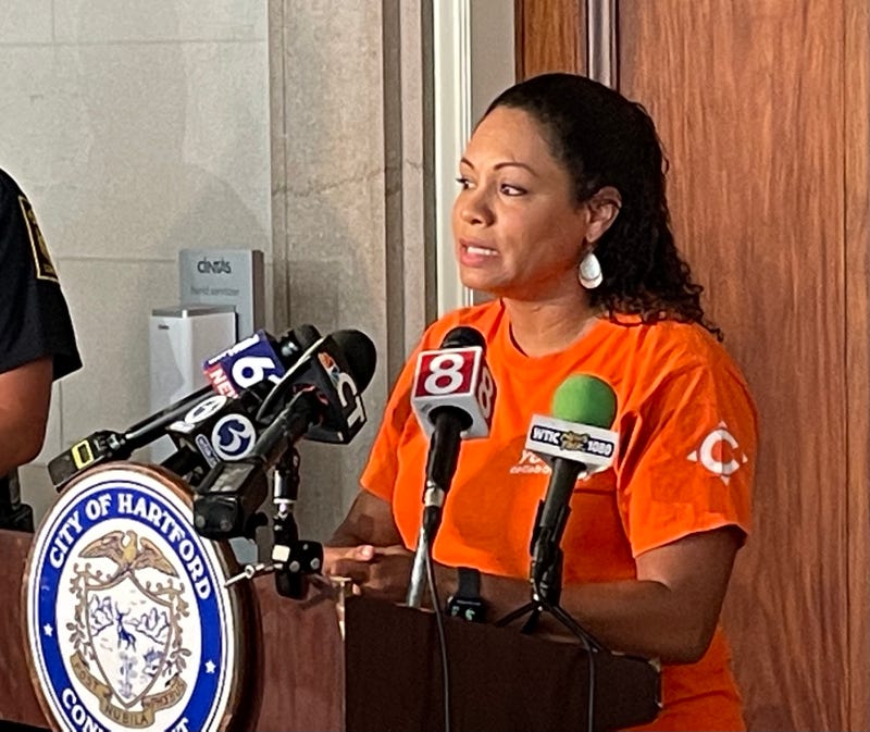 Jacquelyn Santiago Nazario, CEO of COMPASS Youth Collaborative, Hartford, 8/4/22