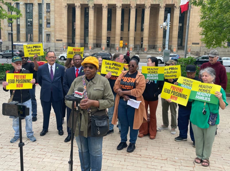 PUSH Buffalo rally for the Proactive Rental Inspections (PRI) law funding