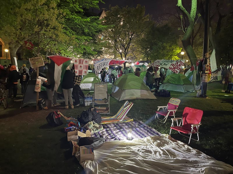 UPenn encampment 