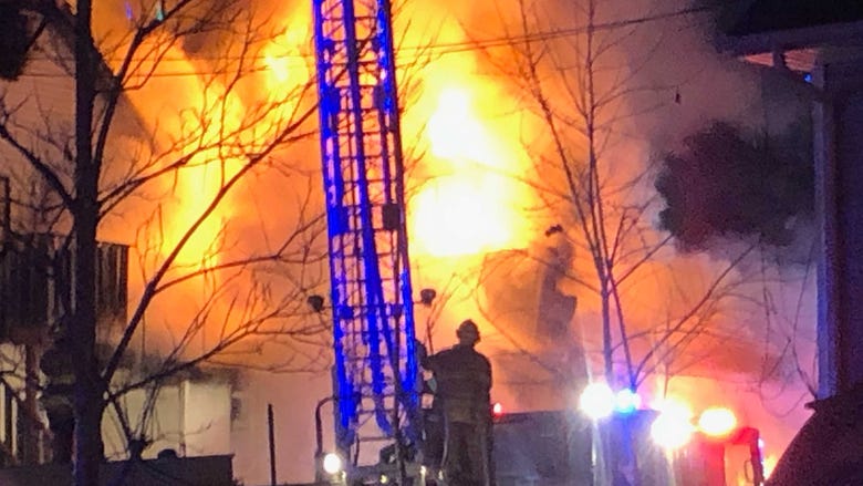 1 dead, firefighter missing after massive fire at Spring Valley assisted living facility