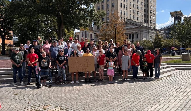 Vigils in Scranton, Wilkes-Barre in remembrance of Charlie Kirk