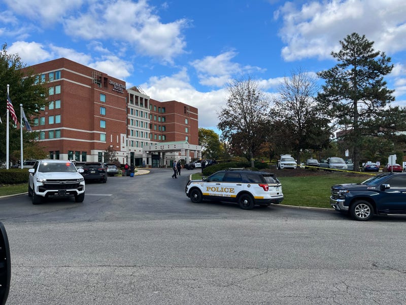 Police officers struck in Plymouth Township on Friday, Oct. 24, 2025.