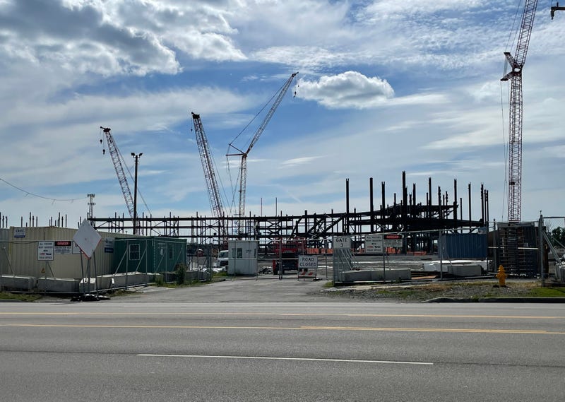 Highmark Stadium construction