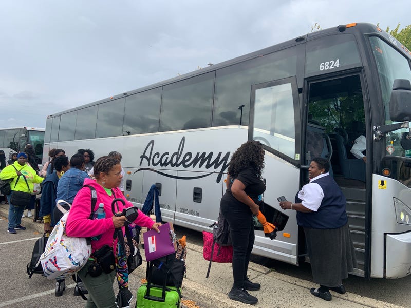 Crime survivors in West Philly board a bus to Washington