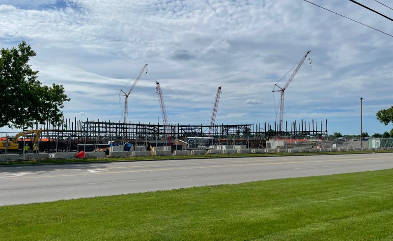 Highmark Stadium construction