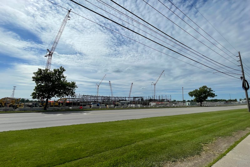 Highmark Stadium construction