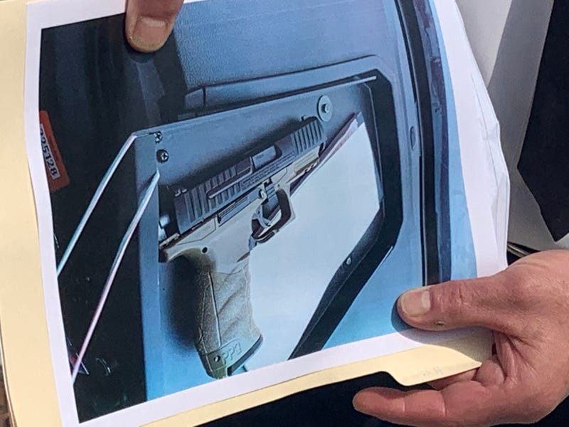 Philadelphia Police Inspector Raymond Evers said a 13-year-old boy who was arrested for disorderly conduct had a fake gun on him that looked real.