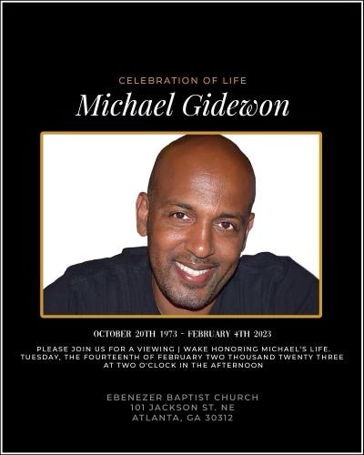 Michael Gidewon, Atlanta, gun violence