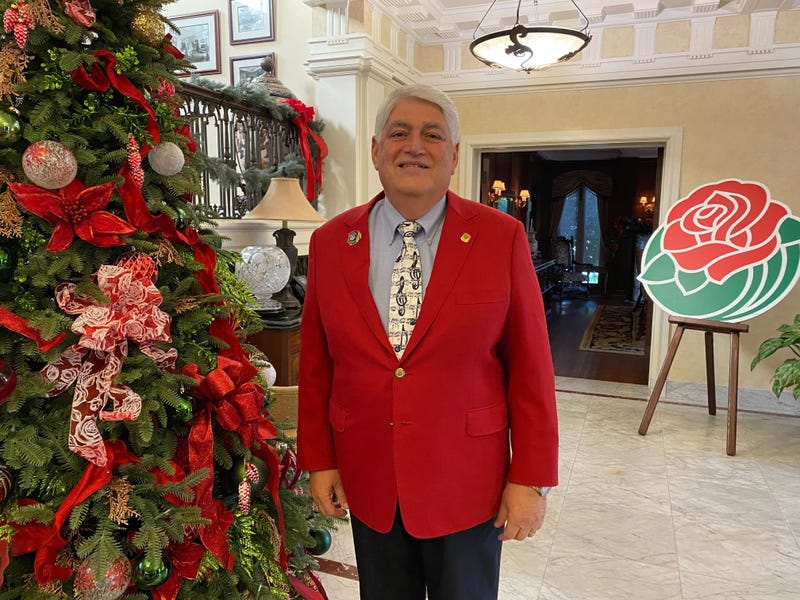 Alex Aghajanian, the president and chairman of the board of the Pasadena Tournament of Roses Association