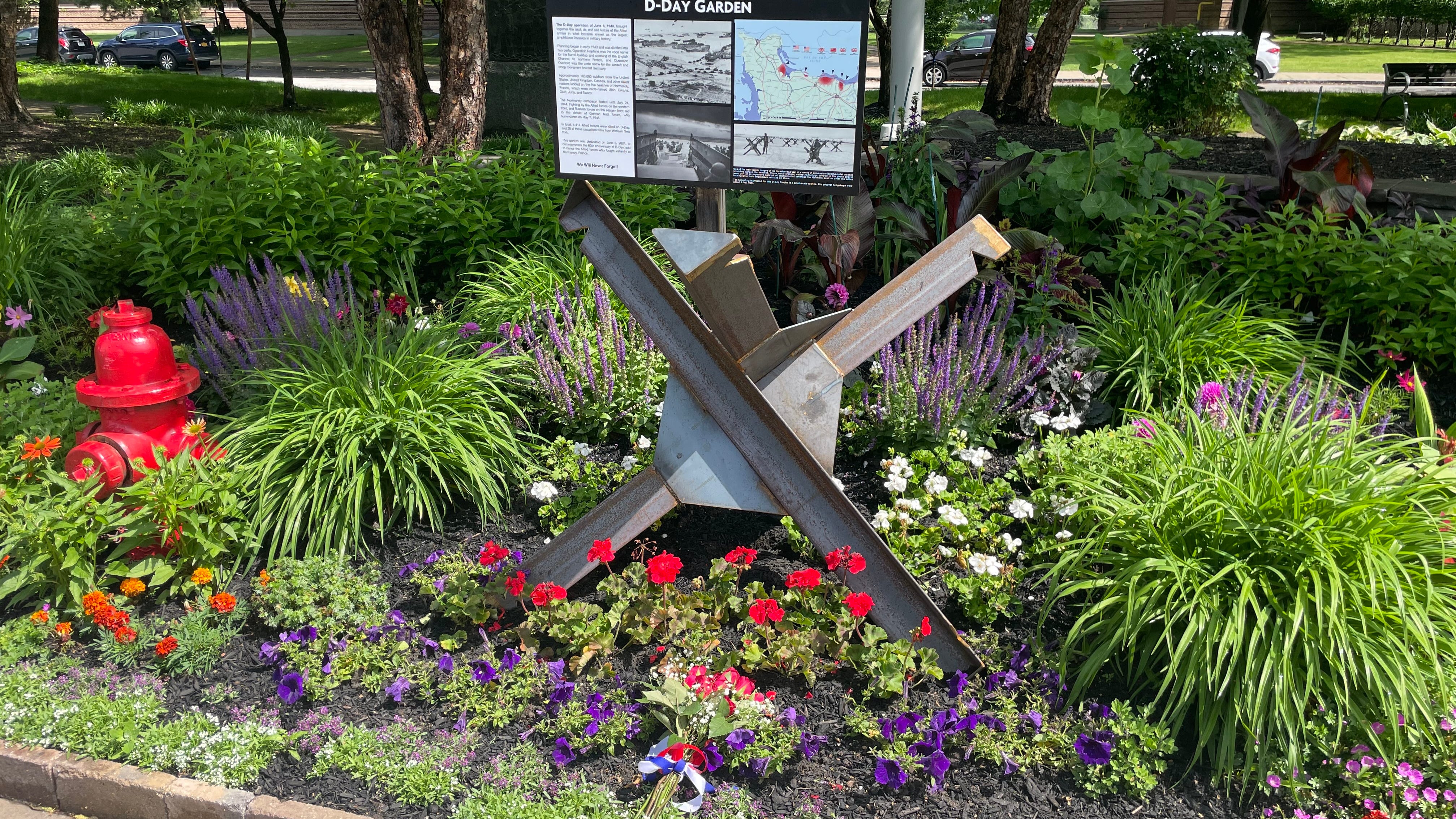 Buffalo Naval Park unveils new D-Day Garden on 80th anniversary of Invasion of Normandy