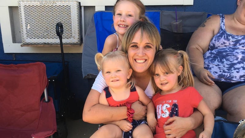 Anna Brin fled with her three daughters when the Cache Fire erupted in Clearlake last week.