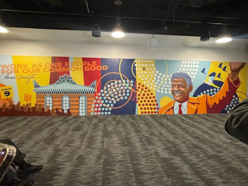 Harold Washington mural