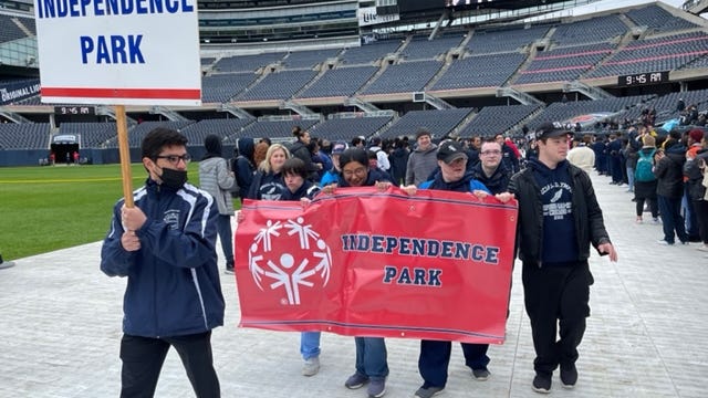 Special Olympics Chicago kick off their Spring Games at Soldier Field
