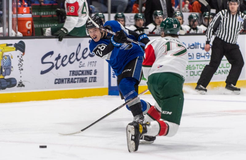 William Dufour takes a shot