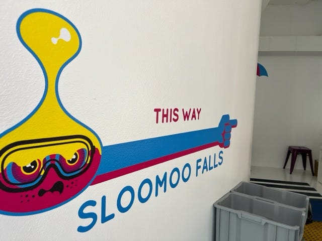 Sloomoo Institute sign