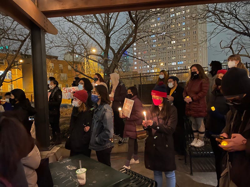 Chinatown vigil