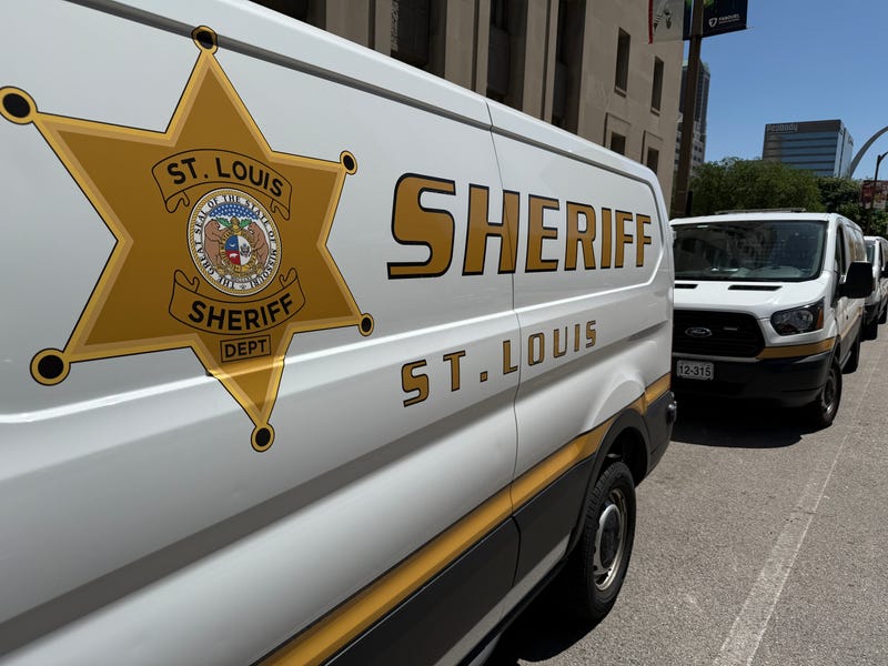 St. Louis City Sheriff's van
