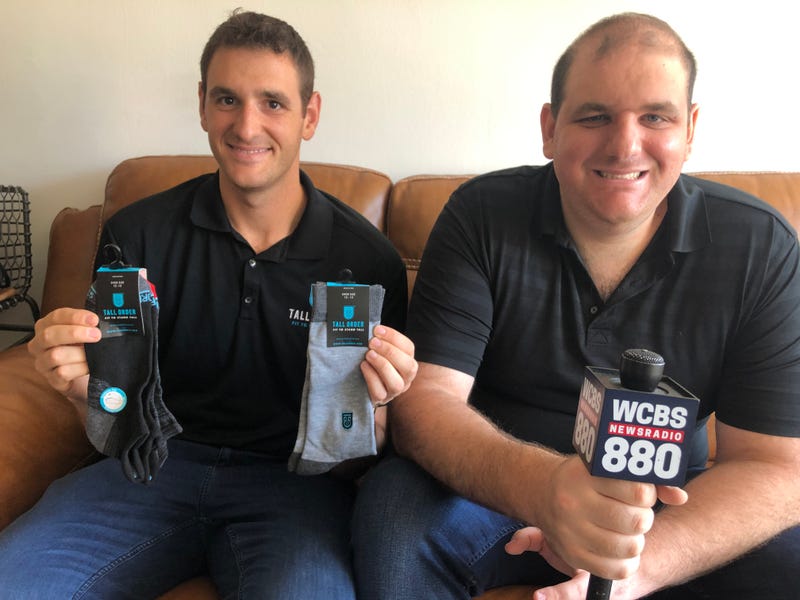 Dan and Mike Friedman of Tall Order Socks.