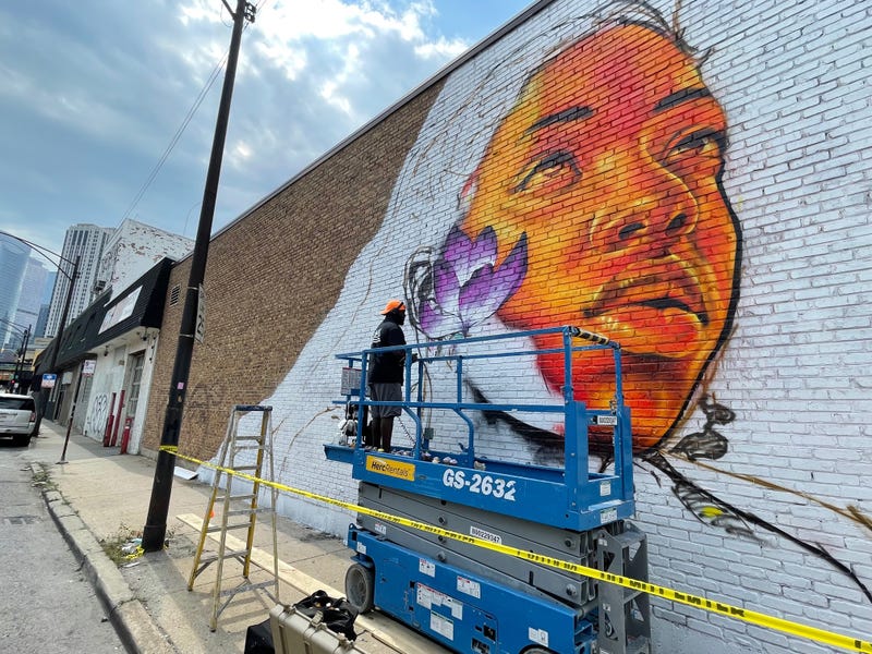 Artists from across the country are in Chicago this week, brightening up the walls of the city's neighborhoods.