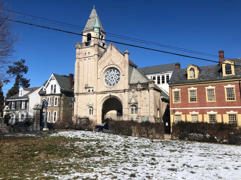 Market Square on Germantown Avenue in Germantown Urban Village Historic District