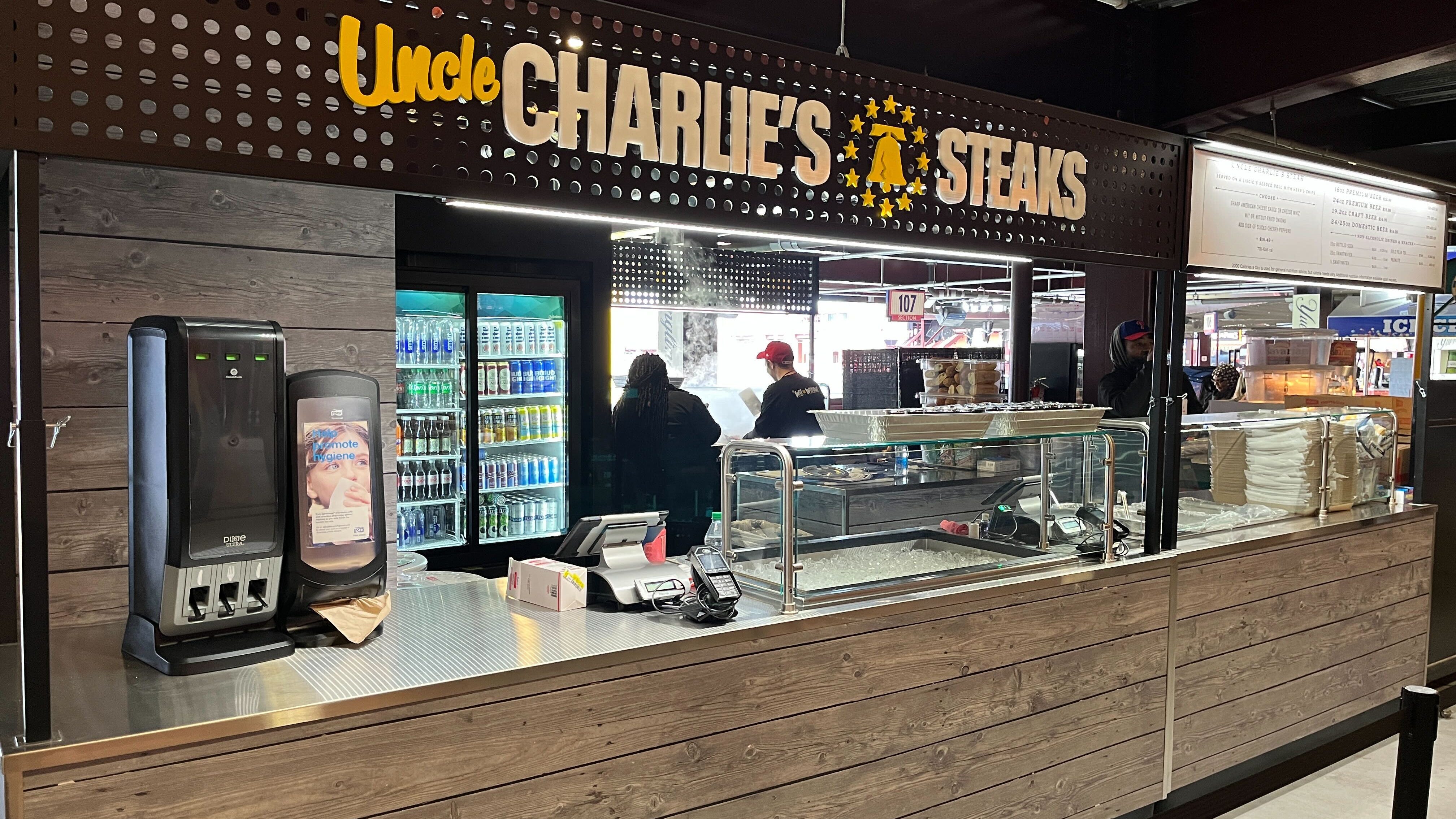 New season, new menu: Uncle Charlie's Steaks opens at Citizens Bank Park