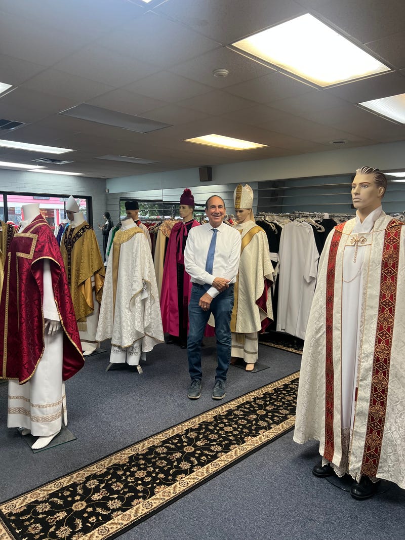 The Pope, a native Chicagoan, has been a longtime customer