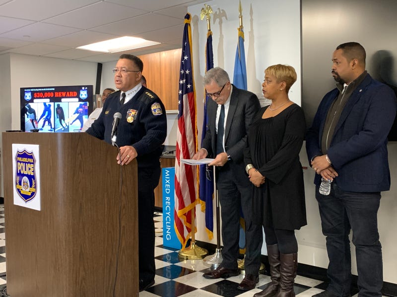 Police Commissioner Kevin Bethel at Wednesday press conference 