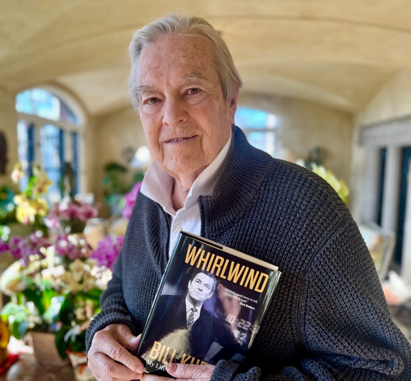 A new book is giving the world an in-depth look at the life and career of longtime Channel 2 anchorman, Bill Kurtis, and people may or may not be surprised by why Kurtis who is 85 years old decided to write the book "Whirlwind: My Life Reporting the News" now.