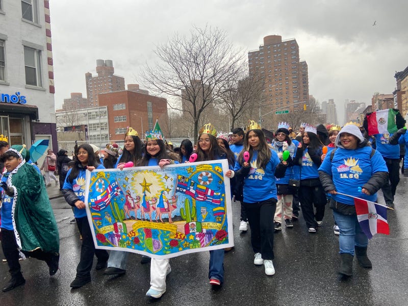 Participants flooded to the parade from all parts of New York City.